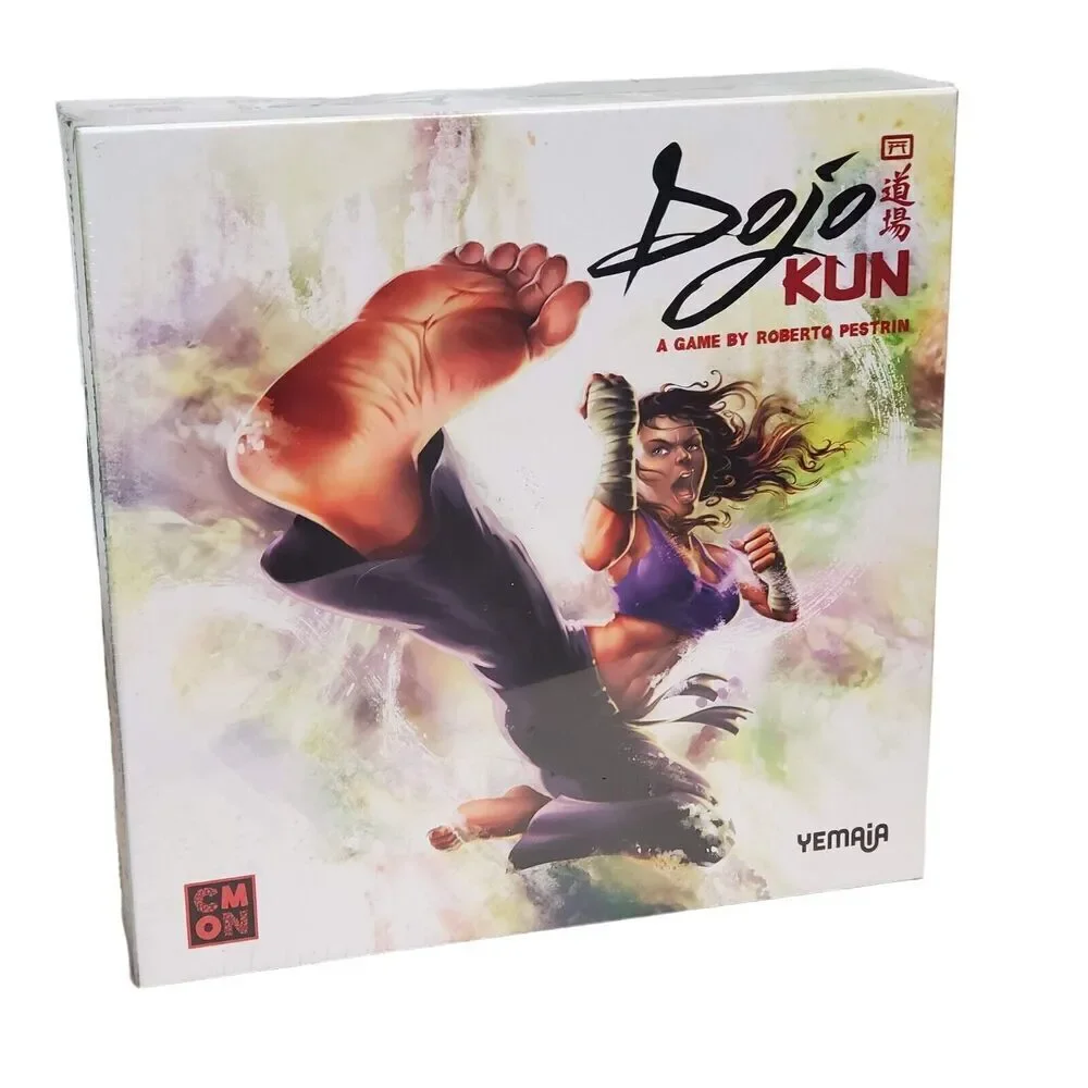 New Sealed Dojo Kun Board Game Roberto Pestrin Yemaia Cmon Training Martial Art